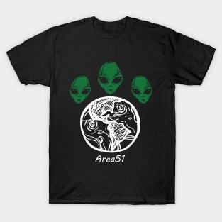 Area 51 Aliens T-Shirt